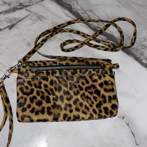 Cheetah Clutch/Wristlet